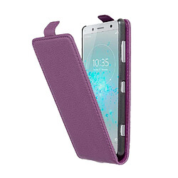 Cadorabo Coque Sony Xperia XZ2 COMPACT Etui en Mauve