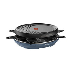 Appareil à raclette 8 personnes 1050w + grill + crêpière - re310401 - TEFAL