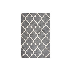 Acheter Beliani Tapis en laine gris 140 x 200 cm YALOVA