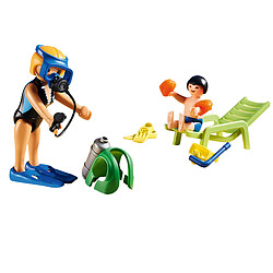 Acheter Playmobil® Playmobil Coffret Espace de Sports Nautiques avec Figurines et Accessoires Multicolore