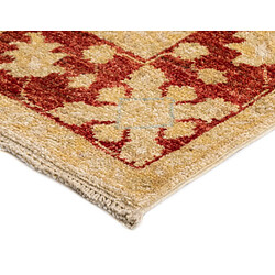 Vidal Tapis de couloir en laine 448x80 beige Kaizar