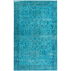 Vidal Tapis de laine 292x178 turquoise Ultra Vintage