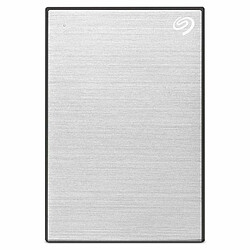 Seagate Technology Seagate One Touch STKY1000401 - Festplatte - 1 TB - extern (tragbar) - USB 3.0 - Silber - mit Seagate Rescue Data Recovery