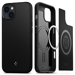 Spigen Sgp Spigen Mag Armor Coque Compatible avec iPhone 13 - Noir Mat