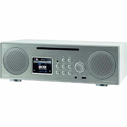 Avis Radio INTERNET Blanc-Argenté WIFI lecteur CD DABMAN i450CD Radio multifonctionnelle DAB+ FM Internet Bluetooth Écran couleur TFT