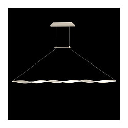 Avis Luminaire Center Suspension LED intégré Madagascar Sable blanc 60 Cm