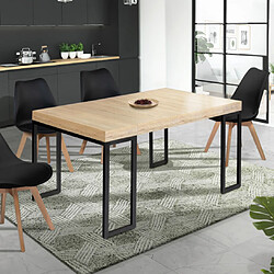 Idmarket Market Table Console Toronto 140 cm