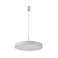 Luminaire Center Suspension LED Orbital Acrylique,alliage métallique Blanc