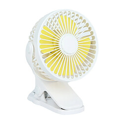 Acheter (Clip de Bureau USB Rotatif Sur Ventilateur Mini Ventilateur de Table De Refroidissement Portable Rechargeable) Ventilateur de Bureau Clip