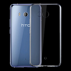 Wewoo Coque Transparent pour HTC U11 Étui en TPU de 0.75mm