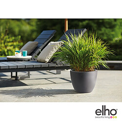 ELHO Pot de Fleurs Pure Soft round 40 cm - anthracite