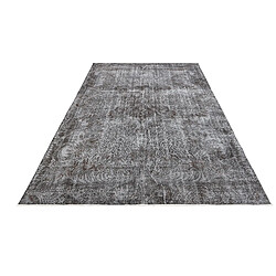 Avis Vidal Tapis de laine 300x191 gris Ultra Vintage