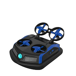 Justgreenbox 3-en-1 Mode Mer-Terre-Air Commutable Mini Drone Télécommande Bateaux Voiture, Orange