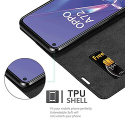 Acheter Cadorabo Coque Oppo A52 Etui en Noir