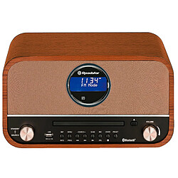 Acheter Stéréo Vintage, Radio Numérique FM, Lecteur CD-MP3 Bluetooth USB Enregistrement, , Bois, Roadstar, HRA-1782NBT