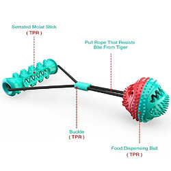 Justgreenbox Chien Molar Bite Toy Chien Dents De Nettoyage Jouets À Mâcher - T6112211963105 pas cher