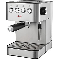 Lussy Machine à Expresso 1.5L 850W 15 Bar Filtre Réutilisable Plastique Gris