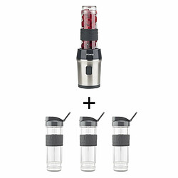 H.KOENIG SMOO9+BTL9 - Blender portable et kit bouteilles