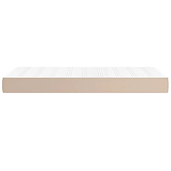 Acheter Maison Chic Matelas de lit à ressorts ensachés, Matelas doux Cappuccino 90x200x20 cm -GKD41206