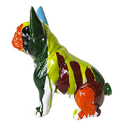 Acheter Figurine Boston Terrier Assis Kuatéh Nina 40x29x45 cm Multicolore