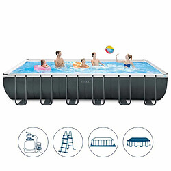 Avis Piscine intex 26364 hors-sol rectangulaire Ultra Xtr Frame 732x366x132cm