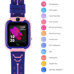 Acheter Universal Q12 Smartwatch pour enfants SOS Mobile Watch Smartwatch avec carte SIM Photos Imperméable IP67 Cadeau pour enfants IOS Z5S | Smartwatch (Bleu)