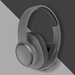 Yonis Casque Audio Sans Fil Bluetooth Longue Autonomie Casque Audio Bluetooth Sans Fil Réduction De Bruit 49h Autonomie Couleur Abricot Gris YONIS