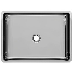 Acheter vidaXL Lavabo 41 x 30 x 12 cm Céramique Argenté