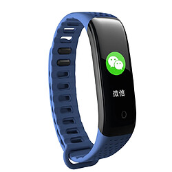 Wewoo Bracelet connecté Z6 0,96 pouces écran couleur TFT Smartwatch IPX7 étancherappel d'appel de soutien / surveillance de la fréquence cardiaque / de la pression artérielle / du sommeil / rappel de la sédentarité bleu