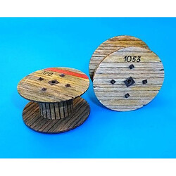 Cable reels-small - 1:35e - Plus model