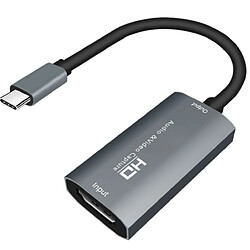 INF Carte de capture vidéo / Adaptateur compatible USB-C vers HDMI