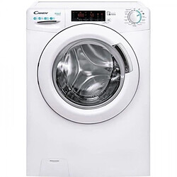 Lave-linge hublot CANDY CS1412TME/1-47 - 12 kg - Induction - 1400 trs/min - Connecté - Programmes rapides - grande capacité -