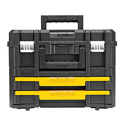 DeWalt - Coffret de transport T-Stak Combo Box II et Box IV 440x326x331 mm