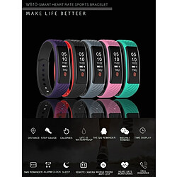 Wewoo Bracelet connecté rouge OLED 128 * 32 écran tactile Bluetooth Smart Bracelet, IP67 imperméable, podomètre de / moniteur de fréquence cardiaque en temps réel / Rappel de l'alcool / Météo / de sommeil / sédentaire / d'appel, Compatible avec Android et iOS T pas cher