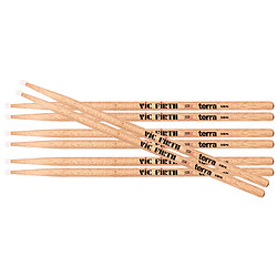 Pack 4 paires 5BTN Terra Vic Firth