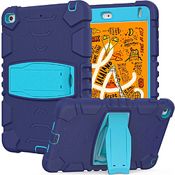 Coque en TPU avec béquille bleu marine/bleu pour votre iPad mini (2019) 7.9 pouces/mini 4