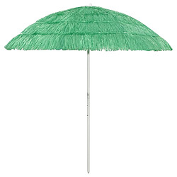 Helloshop26 Parasol de plage hawaii 240 cm vert 02_0008392