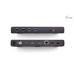 i-tec CADUALHDMIDOCKPD laptop dock/port replicator