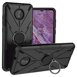 Coque en TPU 2-en-1, airbag quatre coins avec béquille pour votre Nokia C10/C20 - noir