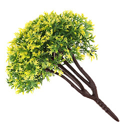 Acheter Échelle 1/40 table de sable modèle jauge fleur coloré arbre jaune-vert