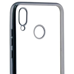 Totalcadeau Coque de protection pcompatible Huawei P20 Lite Flex Metal TPU Flexible Couleur - Gris pas cher pas cher