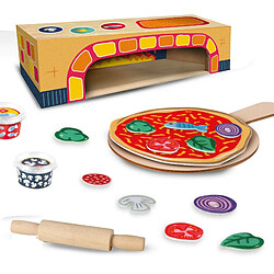 SES Creative- Kit de Jeu Four à Pizza, 18016