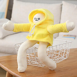 Universal 36 cm Doll Plux Toy Banana Man Doll Yellow Variable Doll Plux Toy