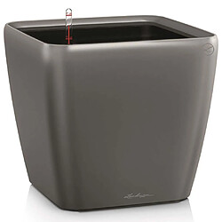 LECHUZA Jardinière QUADRO LS 35 ALL-IN-ONE charbon 16163