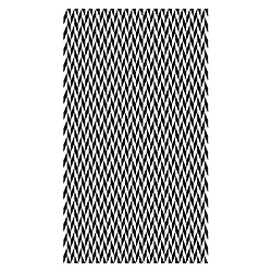 Alter Tapis de salle de bain, 100% Made in Italy, Tapis antitache avec impression numérique, Tapis antidérapant et lavable, Modèle optique - Aconito, cm 90x52