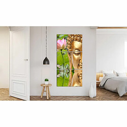 Paris Prix Tableau Imprimé Statue with a Flower 30 x 60 cm