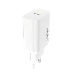 Muvit Chargeur Secteur USB-C 30W Plastique Recyclé Blanc