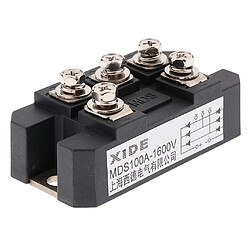 1600V MDS100A 3-Phase Diode Bridge Rectifier Power Module AC220V à DC220V