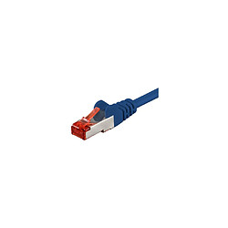 CAT 6-1000 LC SSTP PIMF Bleu 10m