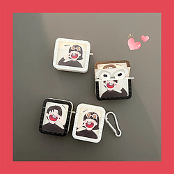 GUPBOO Airpods Coque Housse Étui Protecteur Compatible pour AirPods Pro-mignon, dessin animé, couple, garçon fille